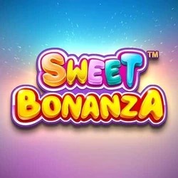 Sweet Bonanza logo – Slots by Pragmatic Play at VooDoo Casino